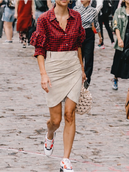 IRO Dresses & Skirts - IRO Paris  suede leather mini skirt wrap  blogger Instagram favorite revolve